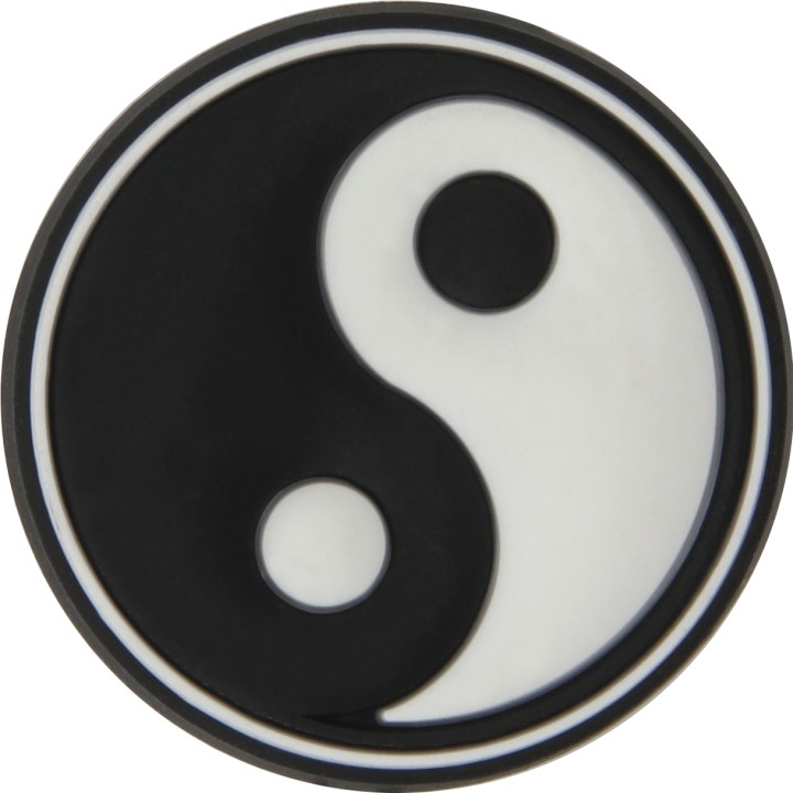 JIBBITZ CROCS MOD. YIN Y YANG