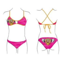 BIKINI NATACION TURBO MOD. MONEY FLOWERS