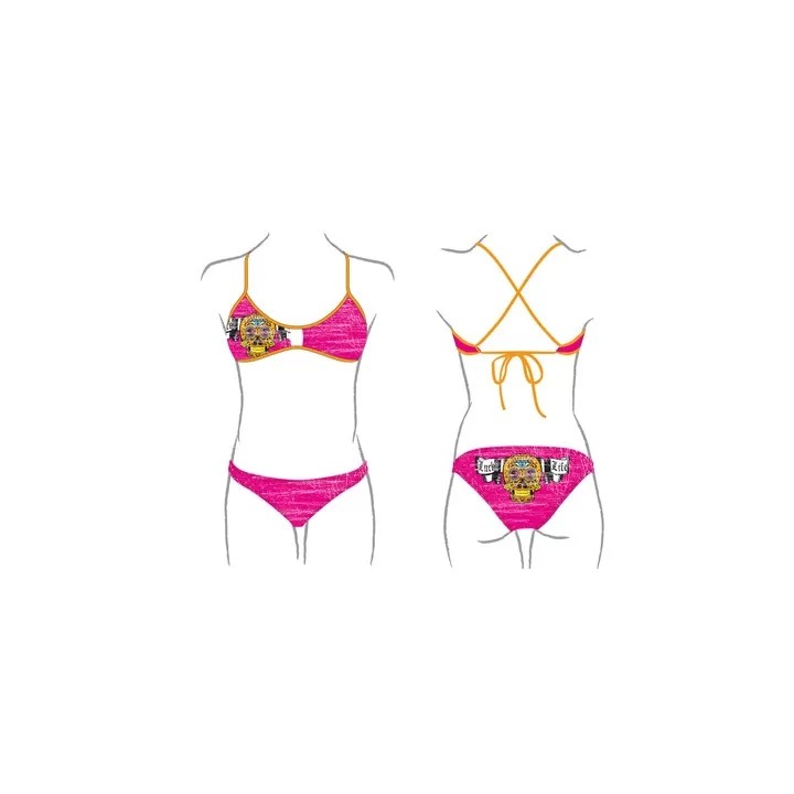 BIKINI NATACION TURBO MOD. MONEY FLOWERS