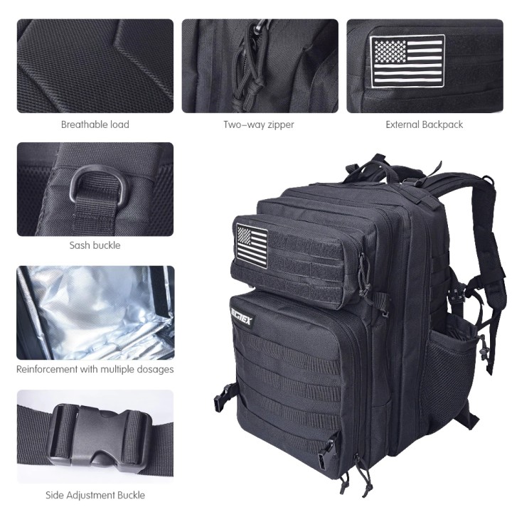 MOCHILA ELITEX MOD. V1 45L. TAPPER