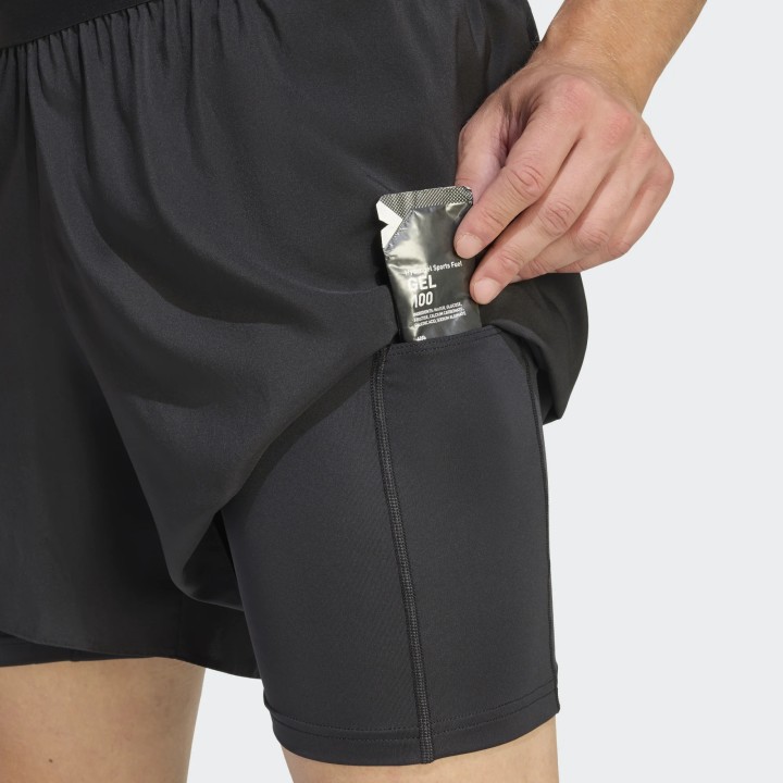 PANTALON CORTO ADIDAS MOD. RUN ESS 21