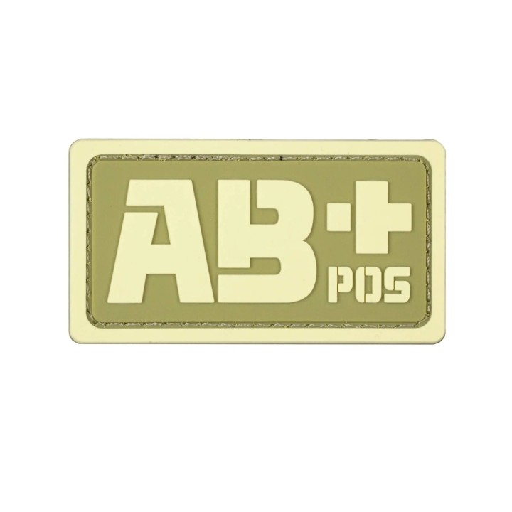 PARCHE ELITEX MOD. GRUPO SANGUINIO AB +