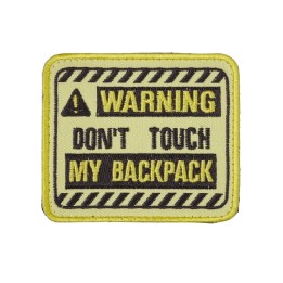PARCHE ELITEX MOD. WARNING DONT TOUCH MY