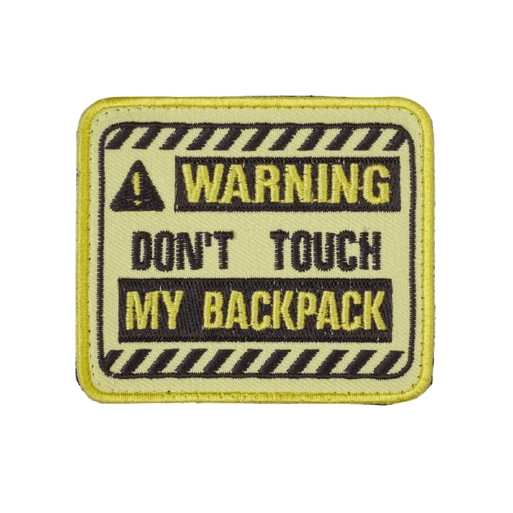 PARCHE ELITEX MOD. WARNING DONT TOUCH MY